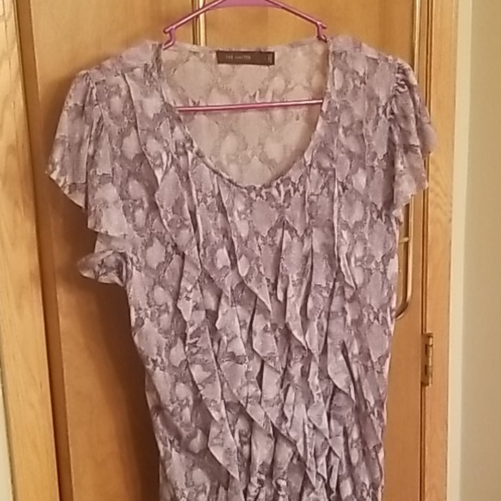 Grey patterned shirt